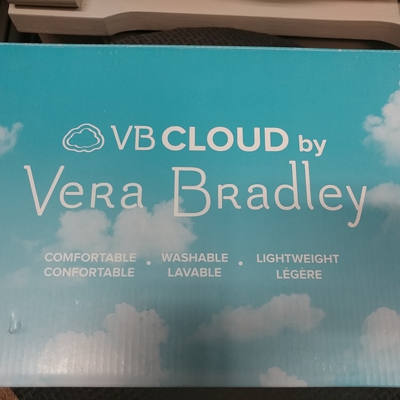 Vera Bradley VB Cloud Convertible Slip-On Shoe Blue Floral Women's 10 - Picture 12 of 14